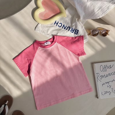 B1-058 寬鬆圓領撞色打底上衣8