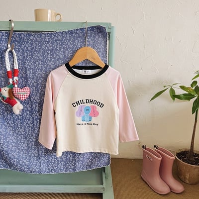 B1-063 兒童上衣動物造型打底衫8