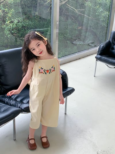 C1-009 連身衣刺繡吊帶連身褲9