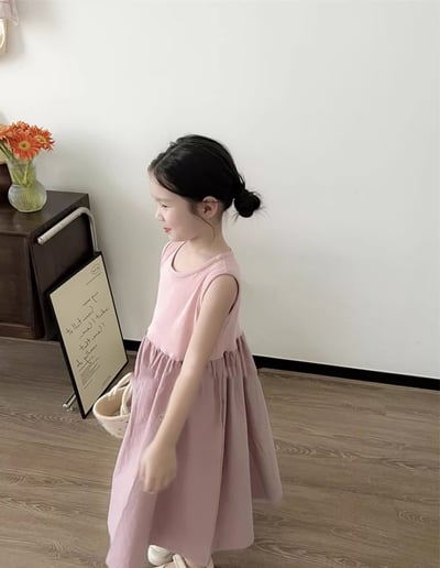 C1-002 甜美拼接洋裝公主裙長裙10