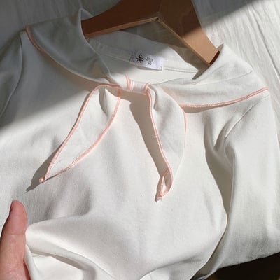 B1-065 甜美海軍領打底潮流長袖8