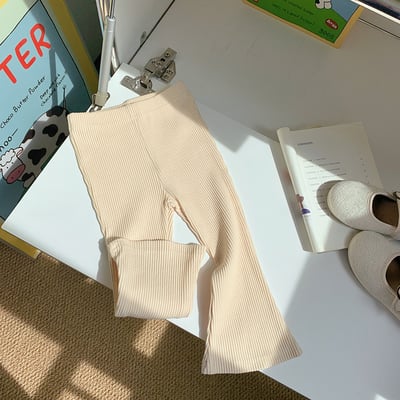 B1-019 韓版百搭休閒小女孩全棉喇叭褲19