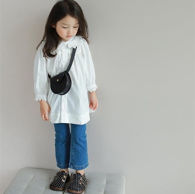 C1-028 喇叭口修身牛仔褲長褲7