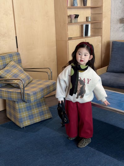 D1-025 羊駝絨加厚圓領上衣+加絨褲子5