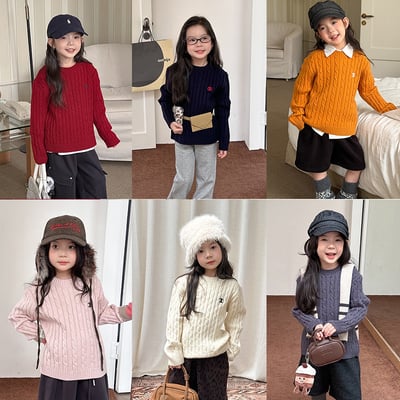 A1-028 聖誕新年百搭冬日氛圍針織上衣1