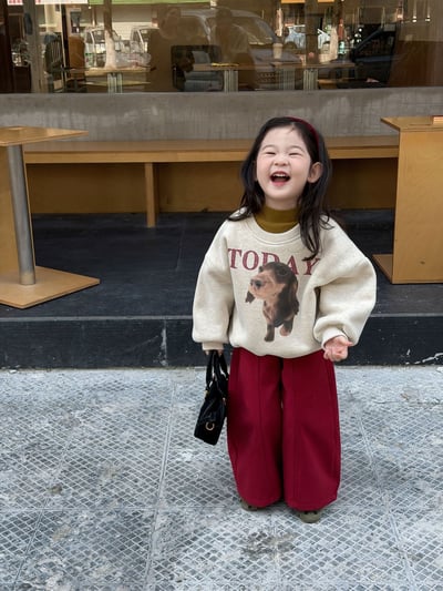 D1-025 羊駝絨加厚圓領上衣+加絨褲子13