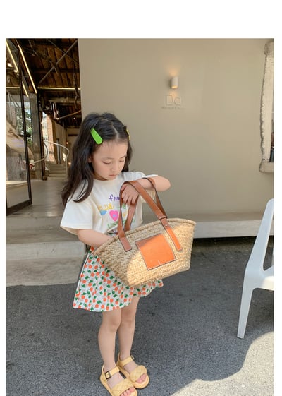 C1-017 夏薄女寶寶韓版休閒褲格子短褲5