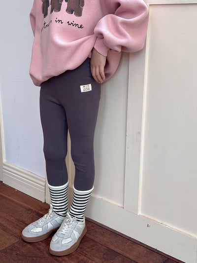 A1-020 高彈性修身百搭貼標韓版打底褲4