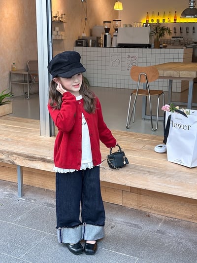 A1-027 氛圍感針織開襟衫外套9