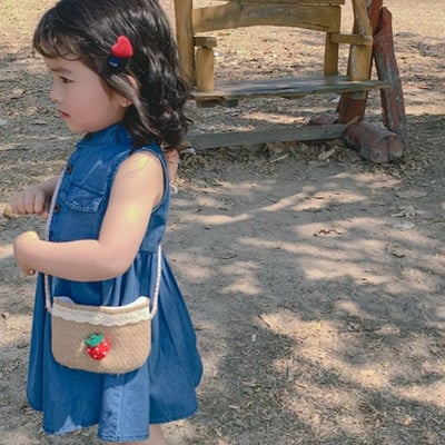 C1-068 無袖洋裝牛仔背心裙2