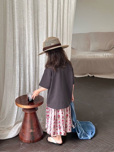 A1-017 趣味修狗上衣韓版半袖寬鬆可愛短袖套裝4