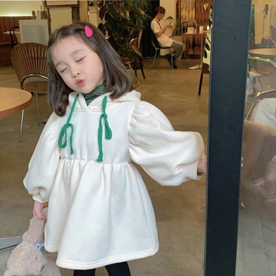 C1-057 韓版抓絨加厚加絨上衣洋裝3