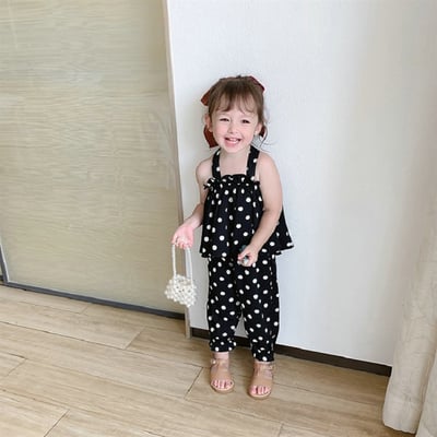 C1-016 花朵吊帶上衣+九分褲套裝12