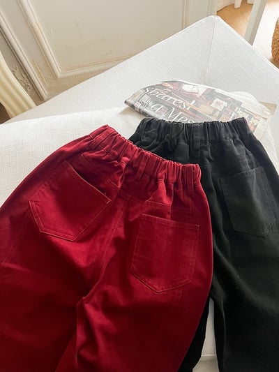 A1-030 聖誕新年舒適棉質長褲子8