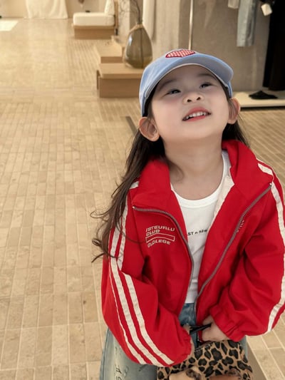 D1-019 韓美式復古外套+塗鴉牛仔褲9