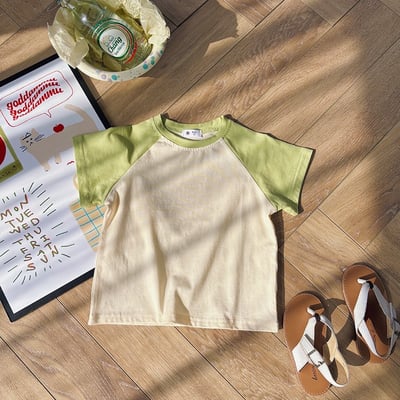 B1-058 寬鬆圓領撞色打底上衣5