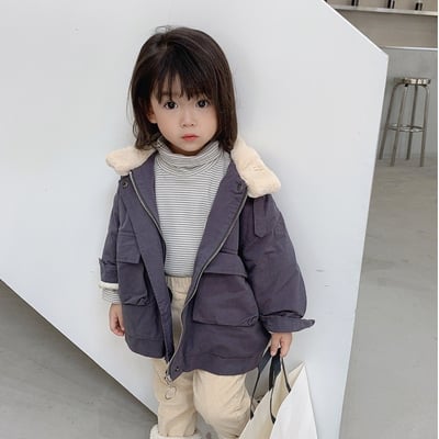 C1-060 韓版仿兔毛加厚保暖外衣外套2