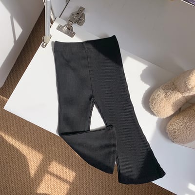 B1-019 韓版百搭休閒小女孩全棉喇叭褲23