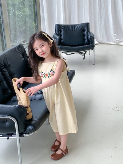 C1-009 連身衣刺繡吊帶連身褲12