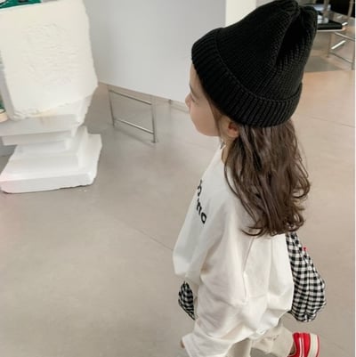 C1-096 字母落肩袖休閒上衣3