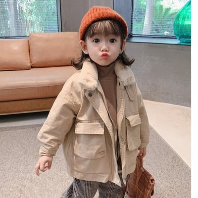 C1-060 韓版仿兔毛加厚保暖外衣外套3