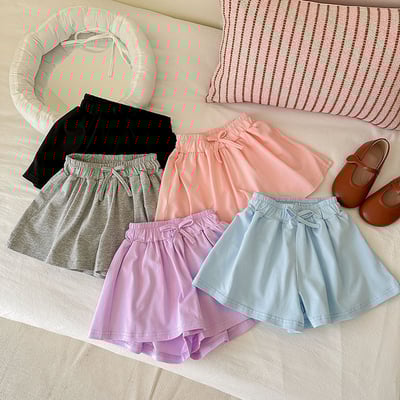 B1-055 蝴蝶結半身裙褲小女孩短褲裙2