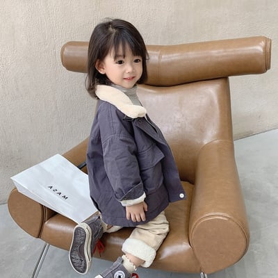 C1-060 韓版仿兔毛加厚保暖外衣外套5