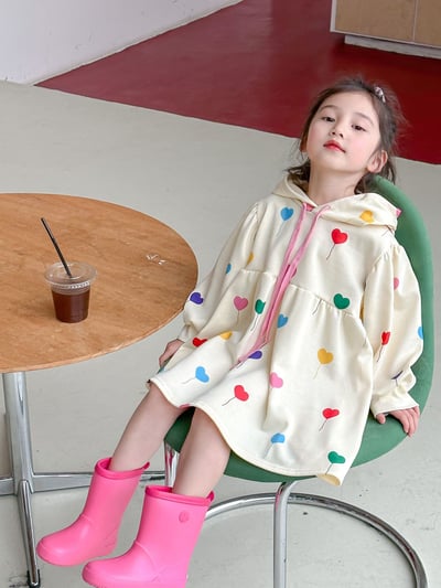 C1-018 彩色愛心氣球洋裝裙6