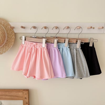 B1-055 蝴蝶結半身裙褲小女孩短褲裙3