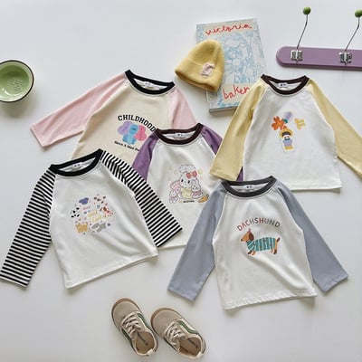 B1-063 兒童上衣動物造型打底衫1