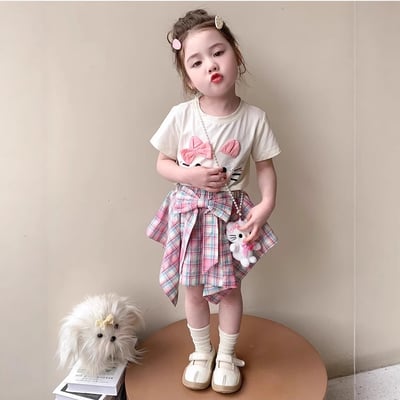 C1-082 甜美可愛薄款夏裝褲裙套裝2