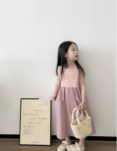 C1-002 甜美拼接洋裝公主裙長裙7