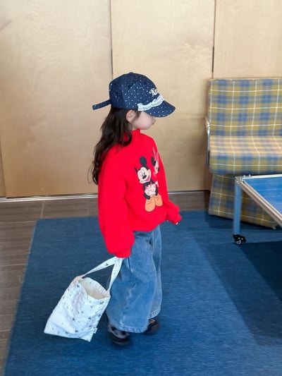 D1-026 加絨加厚圓領印花上衣+加絨牛仔褲5