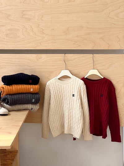 A1-028 聖誕新年百搭冬日氛圍針織上衣19