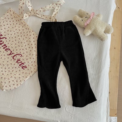 B1-025 秋款女孩休閒長褲喇叭褲14