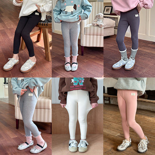 A1-020 高彈性修身百搭貼標韓版打底褲1