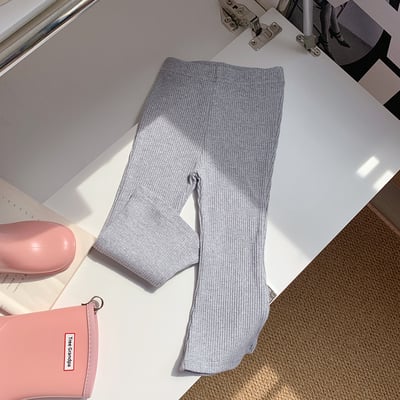 B1-019 韓版百搭休閒小女孩全棉喇叭褲20