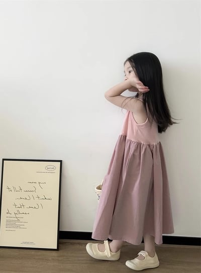 C1-002 甜美拼接洋裝公主裙長裙8