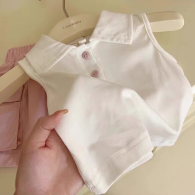 C1-006 翻領無袖背心加半身裙套裝4