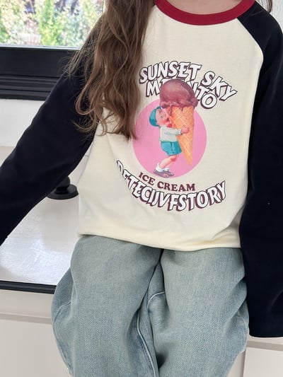 A1-023 韓版可愛長袖軟糯舒適棉質卡通打底衫9