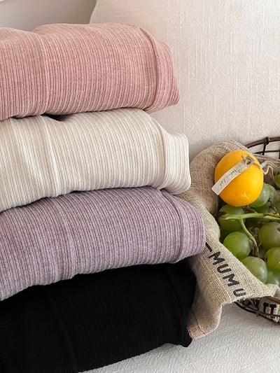 A1-022 洋氣保暖休閒褲加厚羊絨混紡直筒褲10