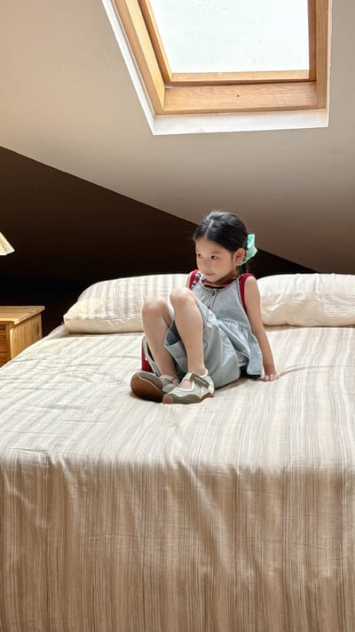 D1-009 韓版牛仔吊帶套裝 牛仔吊帶+七分褲6