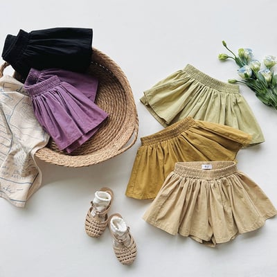 B1-014 女孩夏裝寬鬆褲裙1