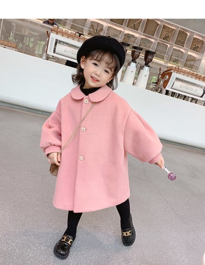 C1-055 小香風寬鬆夾棉加厚大衣外套4