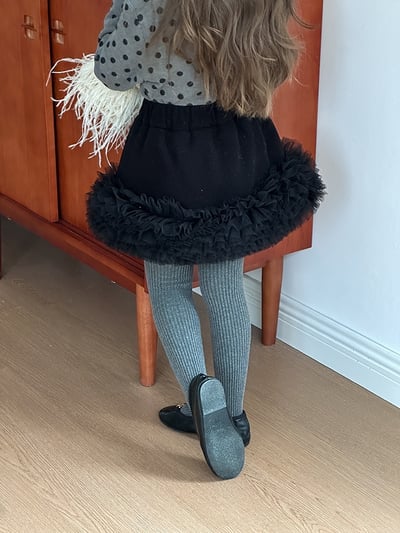 A1-032 聖誕新款氛圍時髦蓬蓬網紗裙6