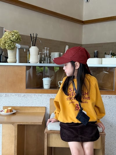 A1-026 氛圍感百搭休閒寬鬆刺繡上衣5