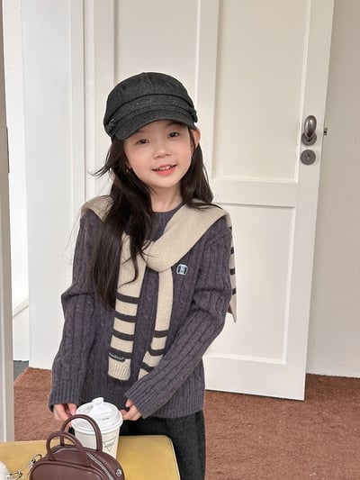 A1-028 聖誕新年百搭冬日氛圍針織上衣6