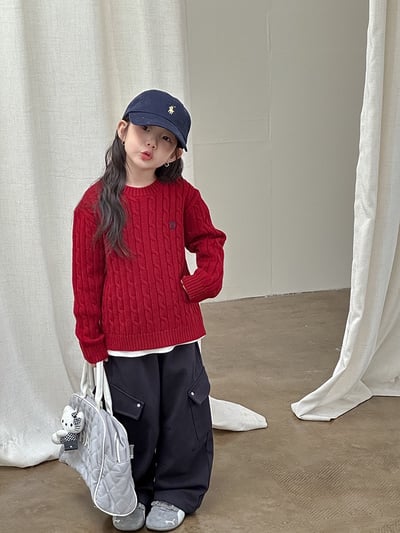 A1-028 聖誕新年百搭冬日氛圍針織上衣2