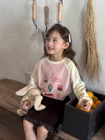 A1-023 韓版可愛長袖軟糯舒適棉質卡通打底衫4