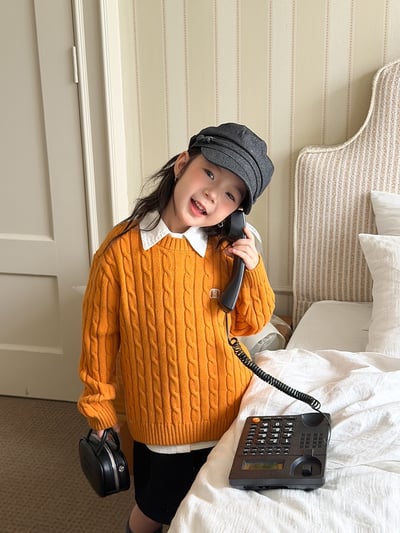 A1-028 聖誕新年百搭冬日氛圍針織上衣13